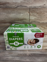 NEW Member's Mark Premium Diapers Size Newborn 108ct