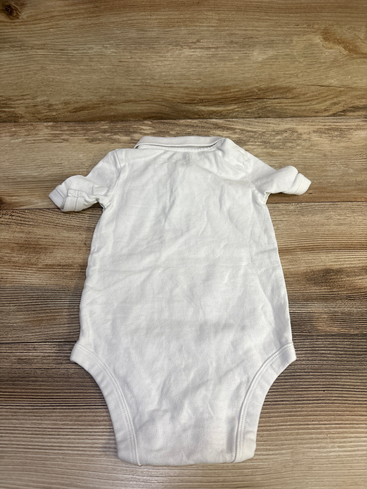 OshKosh Polo Bodysuit White sz 18m