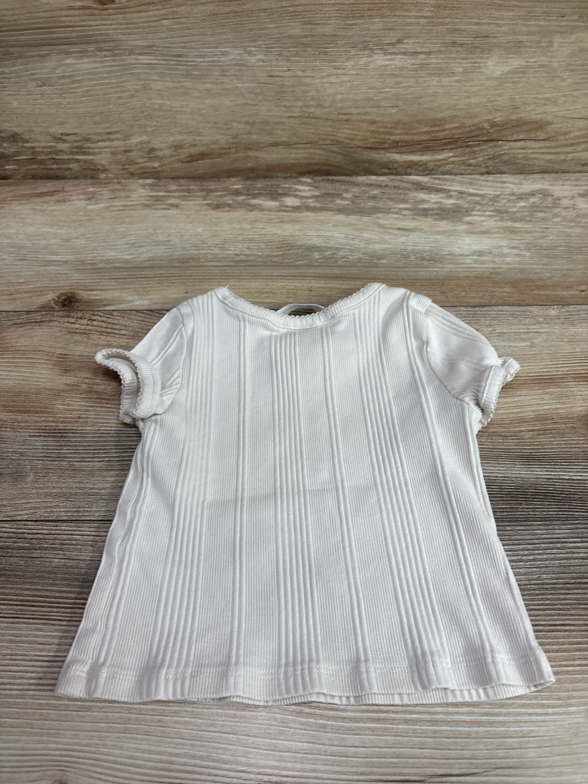H&M Ribbed Shirt Ivory sz 3/4T