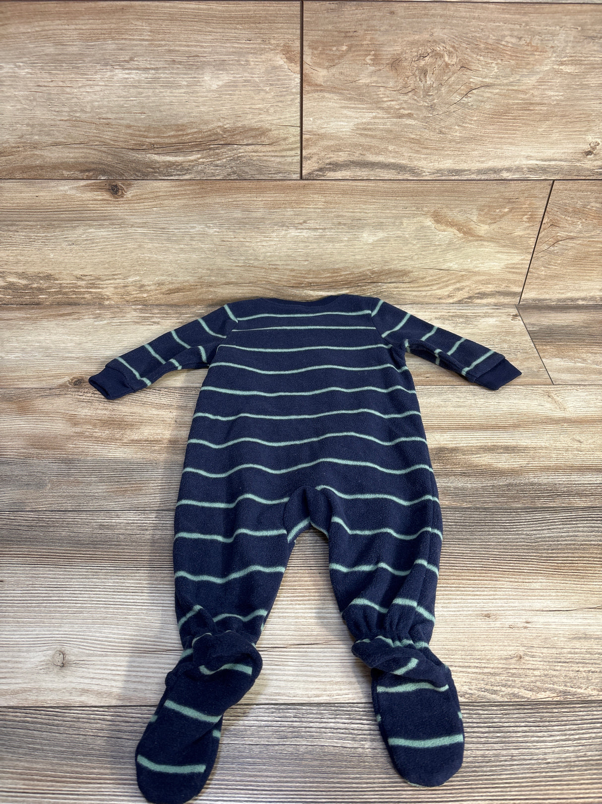 Carter's Striped Blanket Sleeper Navy sz 6m