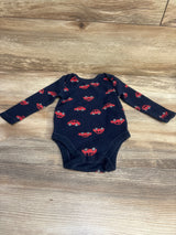 Old Navy Car Print Bodysuit Navy sz 6-12m - Me n Mommy To Be