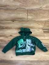 Baby Gap x Disney Mickey Mouse Full Zip Hoodie Green sz 2T