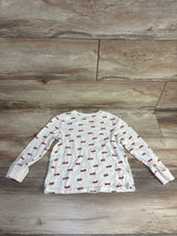 Old Navy Fire Truck Print Pull Over Sweater White sz 3T