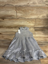 NEW Janie & Jack Metallic Plisse Ruffle Dress sz 4T
