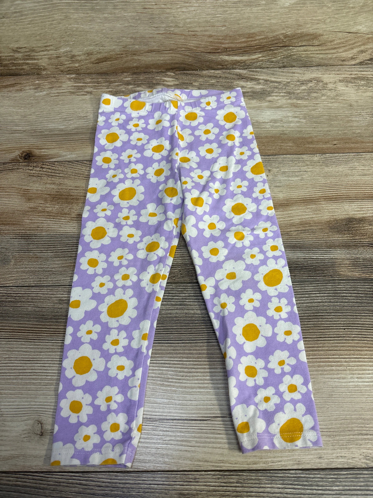 Cat & Jack Floral Leggings Lilac sz 3T