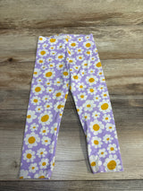 Cat & Jack Floral Leggings Lilac sz 3T