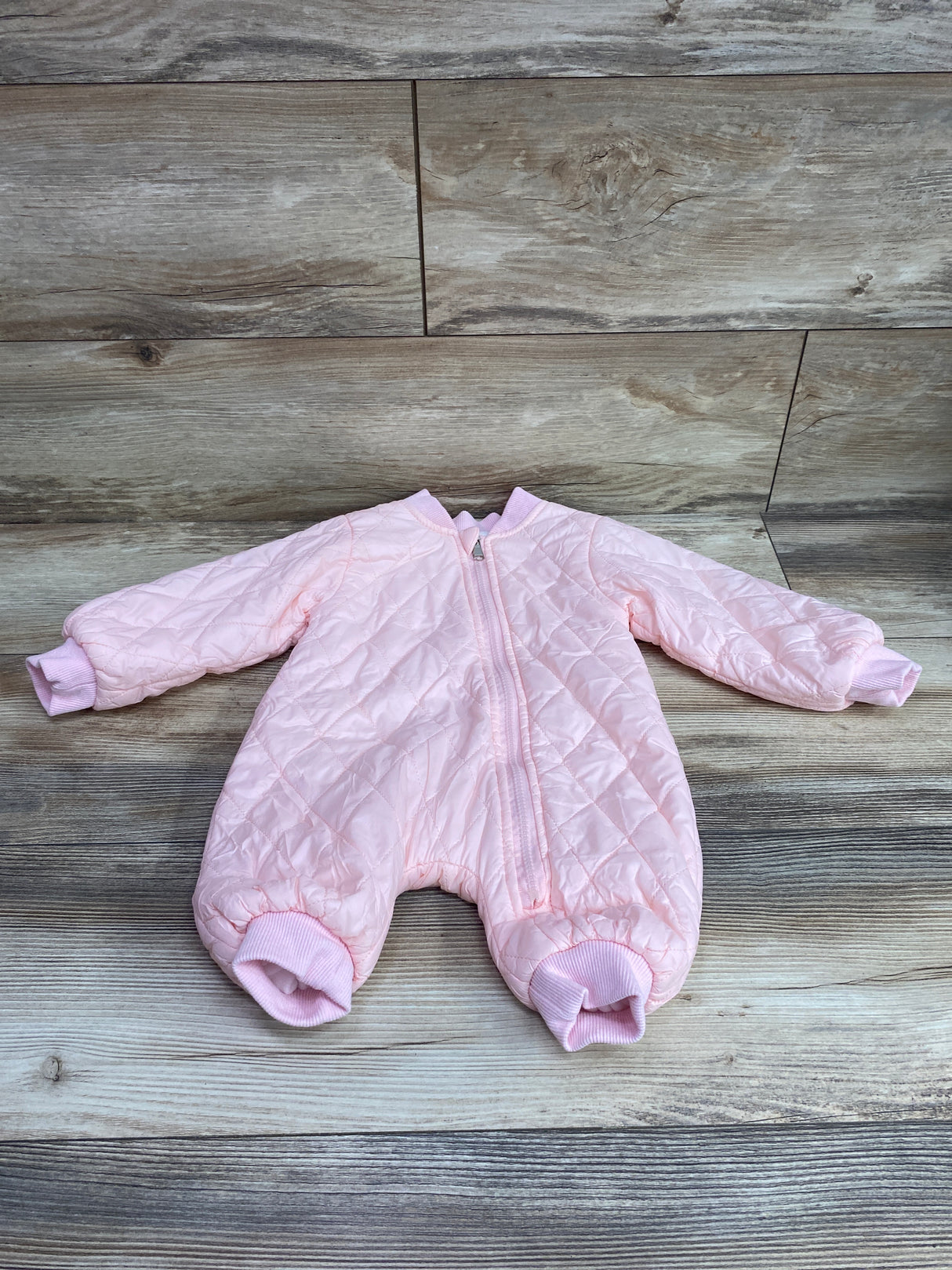 Quilted Coverall Pink sz 3m