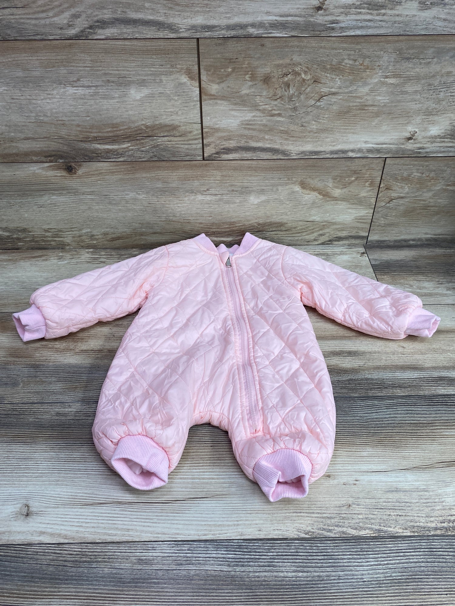 Quilted Coverall Pink sz 3m