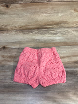 Daisy Fuentes Eyelet Shorts Pink sz 12m