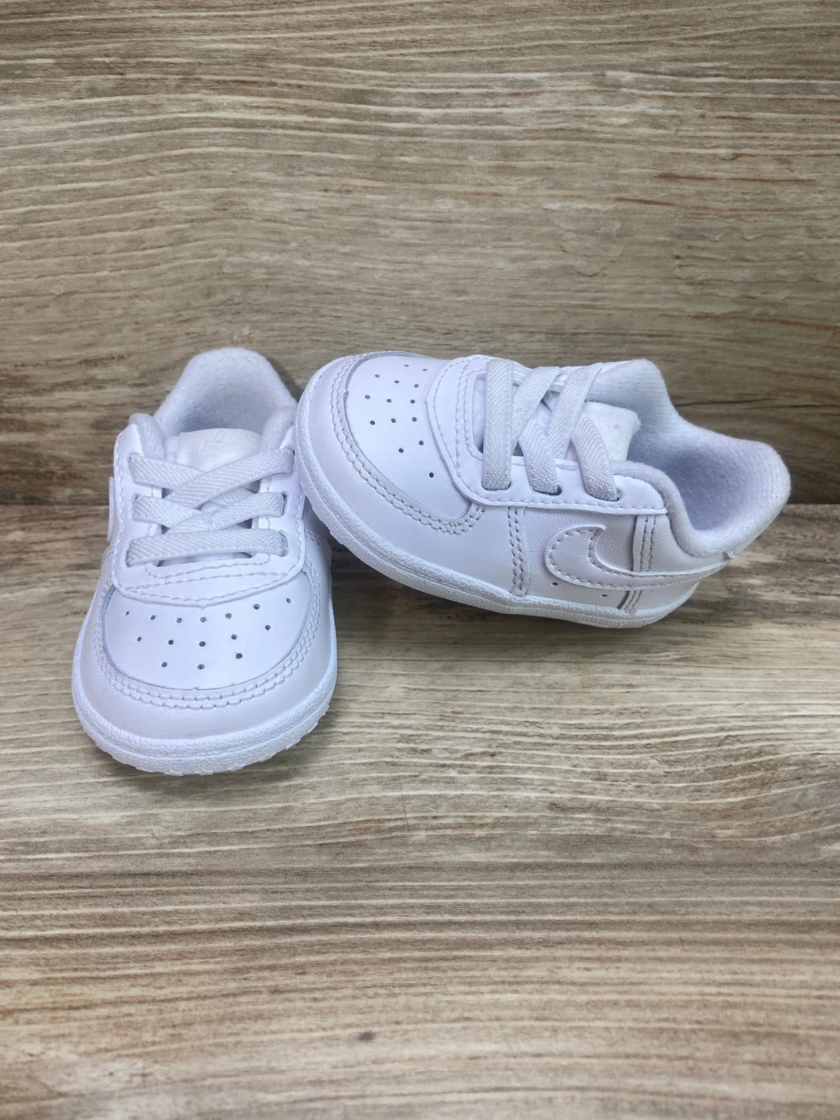 Nike Air Force 1 Crib White Sneakers sz 2c