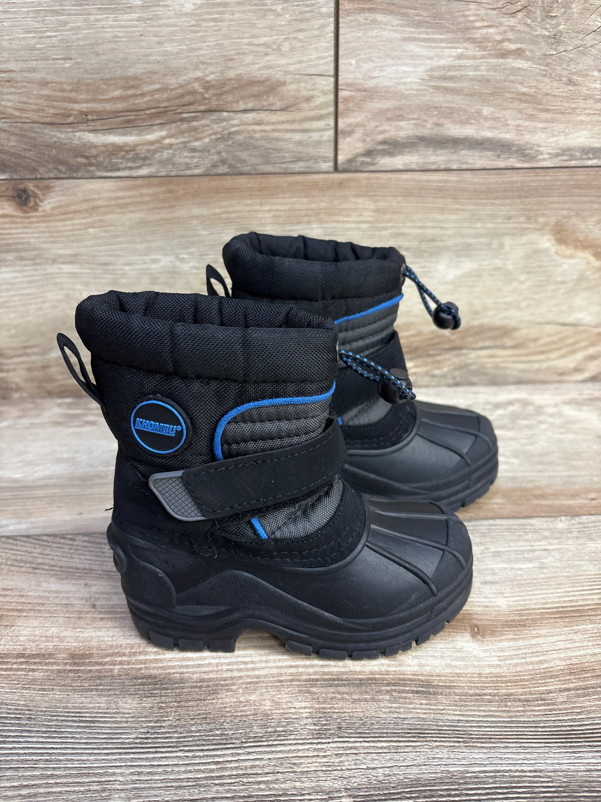 Khombu Snow Boots, Black sz 7c