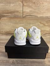 Jordan 4 Retro TD 'Light Lemon Twist' sz 2c