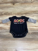 Live Nation Merchandise ACDC Bodysuit Black sz 6m