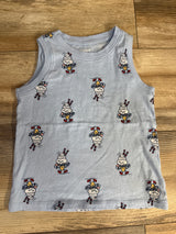 Old Navy Ice Cream Graphic Tank Top Blue sz 3T