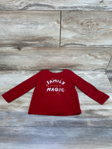 Cat & Jack Family is Made Of Magic Shirt Red sz 18m