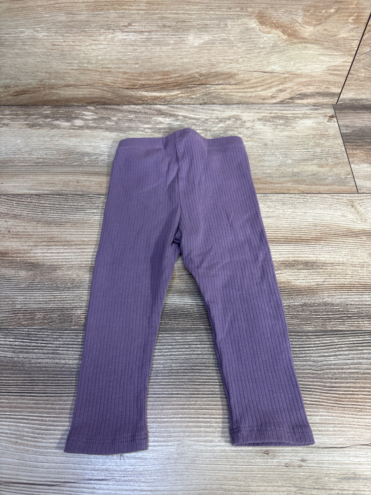 Cat & Jack Ribbed Leggings Purple sz 18m