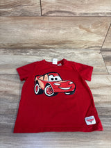 H&M x Disney Pixar Lightning McQueen Shirt Red sz 9-12m