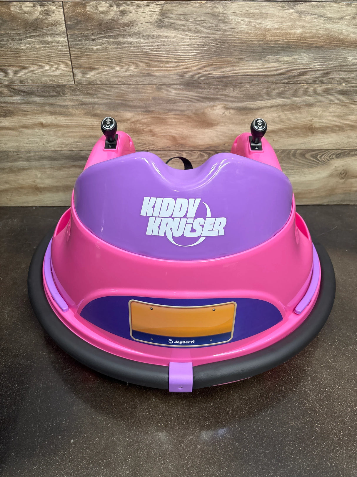 NEW JoyBerri Kiddy Kruiser 6V Bumper Car, Pink
