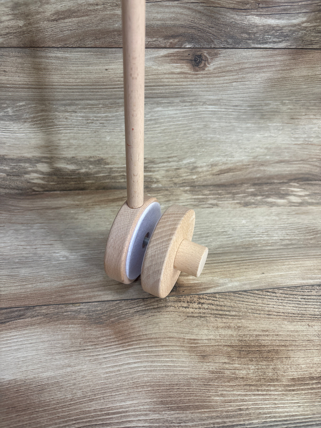 VKP Wooden Crib Mobile - Blue Moon, Stars & Clouds