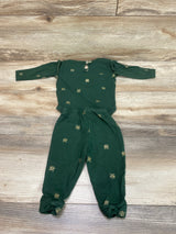 Carter's 2pc Butterfly Bodysuit & Pants Green sz 6m