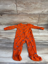 Carter's Ribbed Sleeper Orange sz 9m
