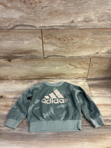 Adidas Pullover Sweatshirt Green sz 2T