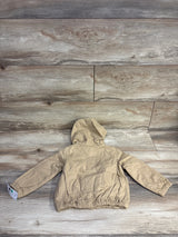 NEW Carter's Canvas Hooded Snap-Up Jacket