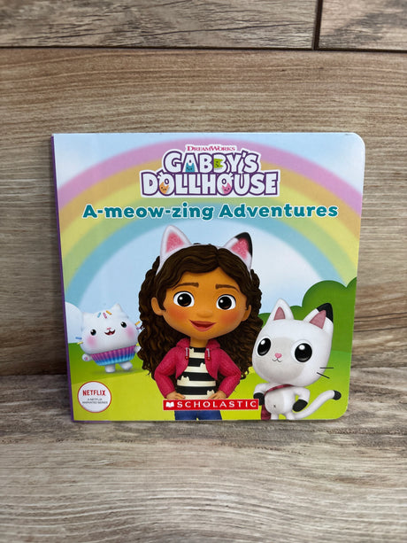 Gabby’s Dollhouse - A-meow-zing Adventures Board Book - Me n Mommy To Be