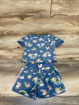 Ruffle Butts Rainbow Short Sleeve Play Set sz 2T