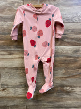 Carter's Strawberry Blanket Sleeper Pink sz 18m