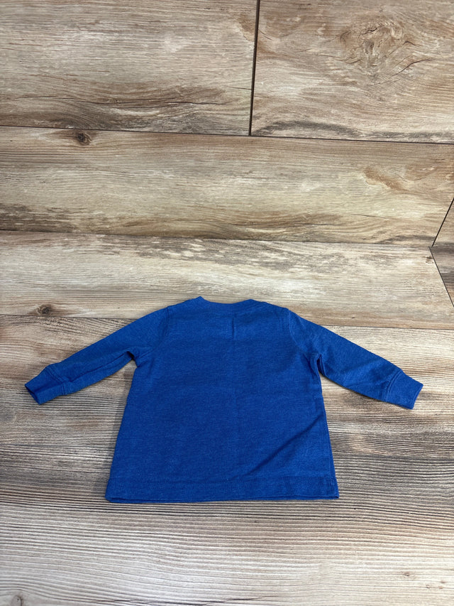 Carter's Long Sleeve Shirt Blue sz 3m - Me n Mommy To Be