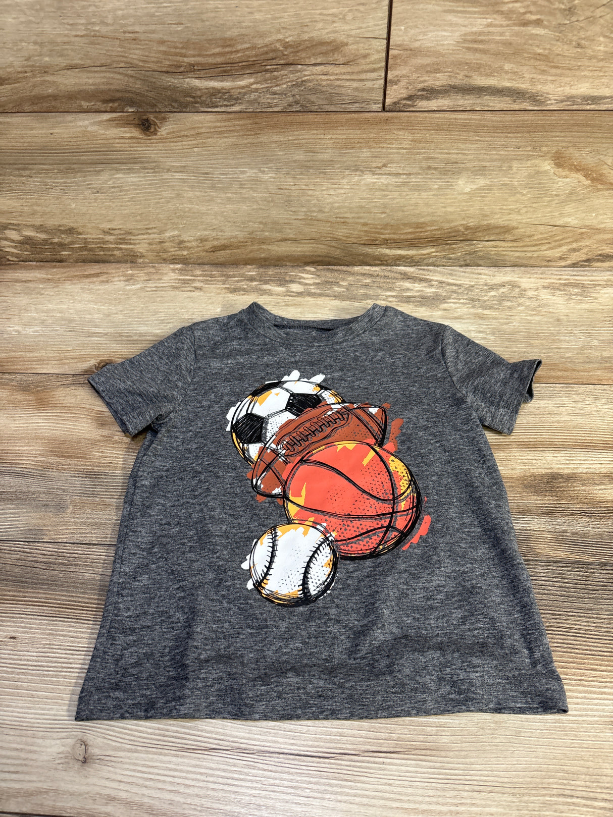 Jumping Beans Active Sports Shirt Grey sz 4T