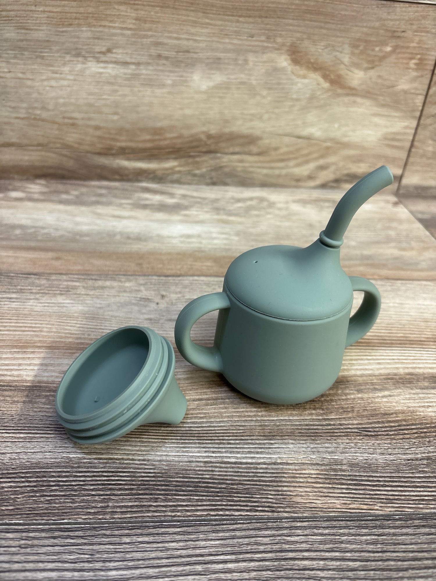 Moonkie First-Stage Infant Sippy Cup Set - 4oz Green