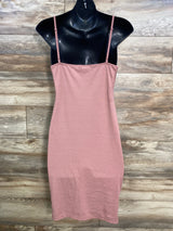 Shein Maternity Rib Cami Dress Pink sz Medium