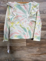 NEW Grayson Mini Tie-Dye Ruffle Top sz 5T