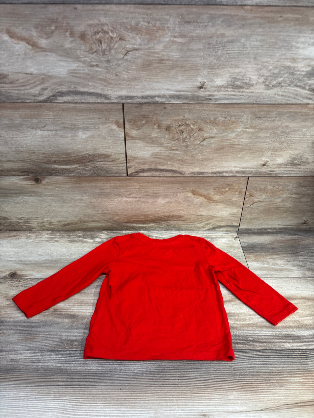 Cat & Jack Reindeer Shirt Red sz 2T