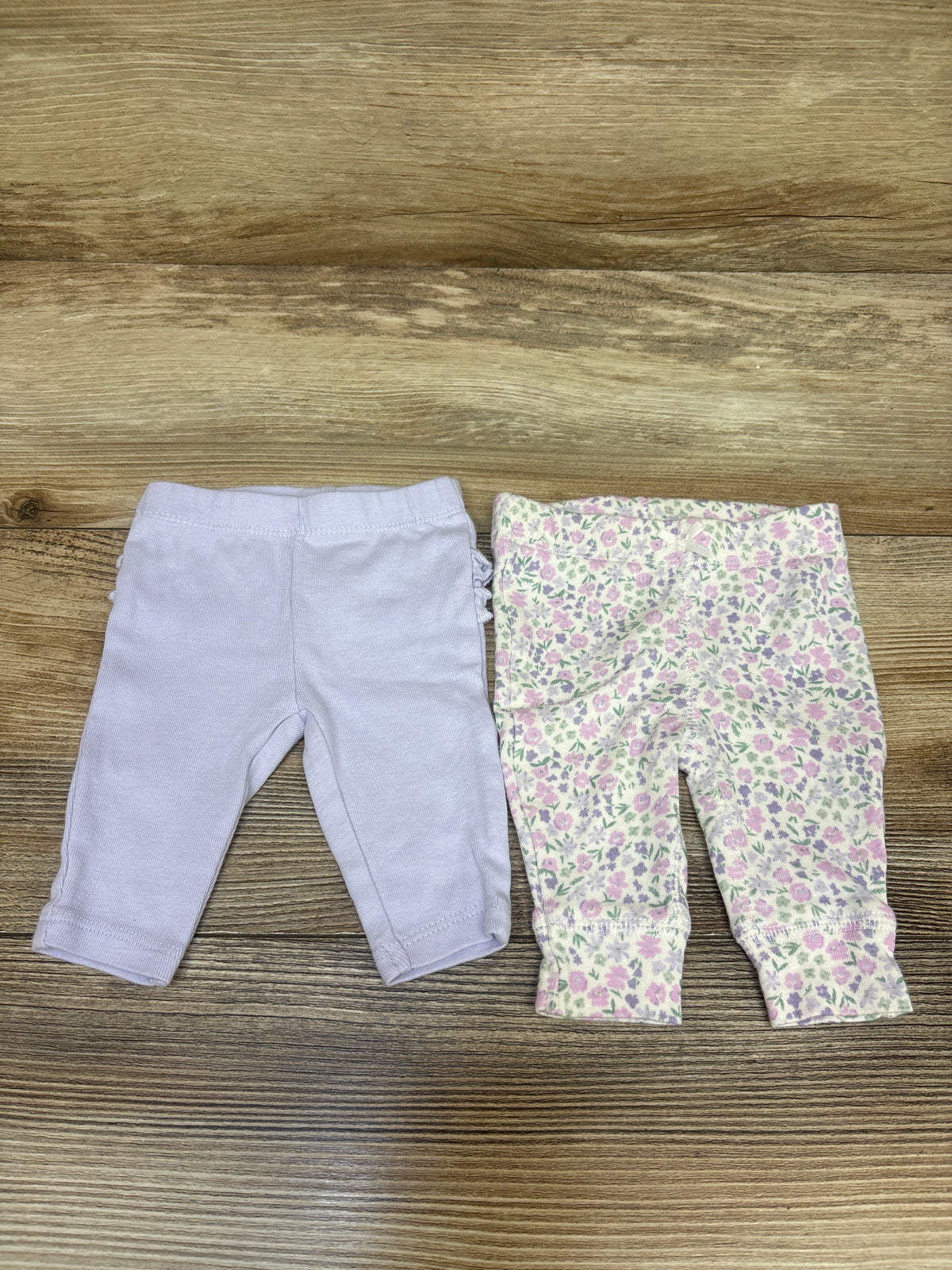 Carter's 2pk Pants Purple sz Newborn