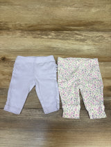 Carter's 2pk Pants Purple sz Newborn
