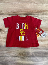 NEW Authentic Apparel Born Winner! Shirt Red sz 6m - Me n Mommy To Be