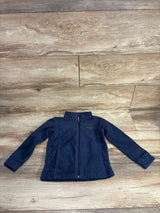 Columbia Full Zip Fleece Jacket Navy sz 4T