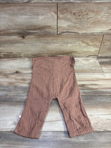 Little Planet Organic Gauze Button-Front Jumpsuit Brown sz 12m