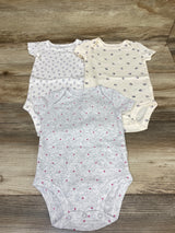 Carter's 3pk Bodysuit Set White sz 6m