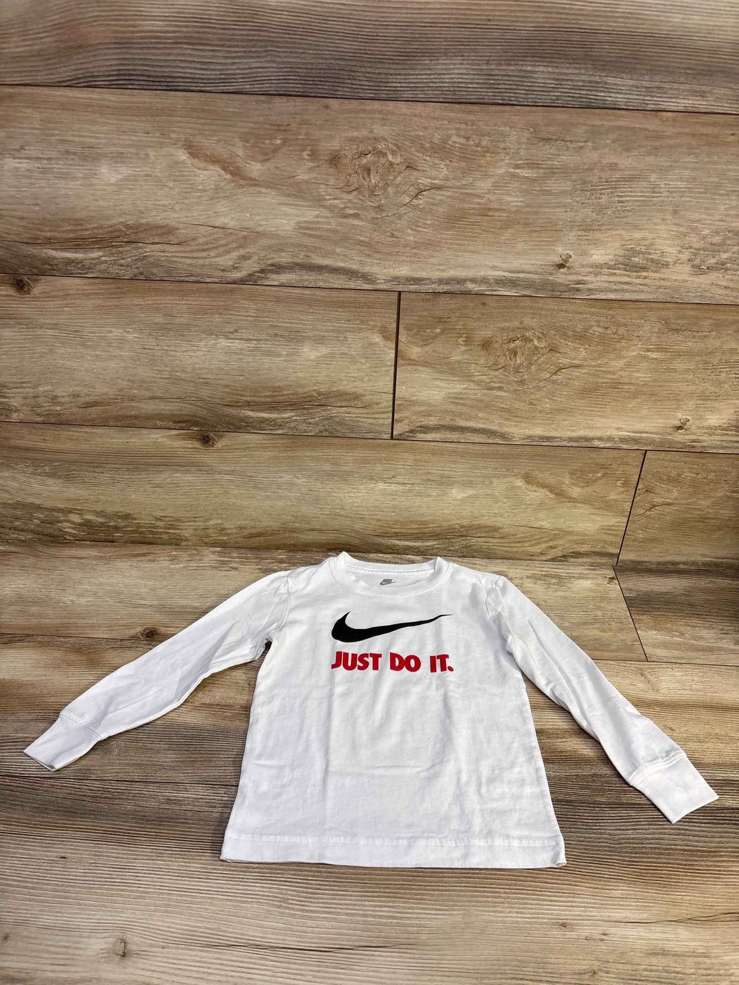 Nike Long Sleeve Shirt White sz 4T