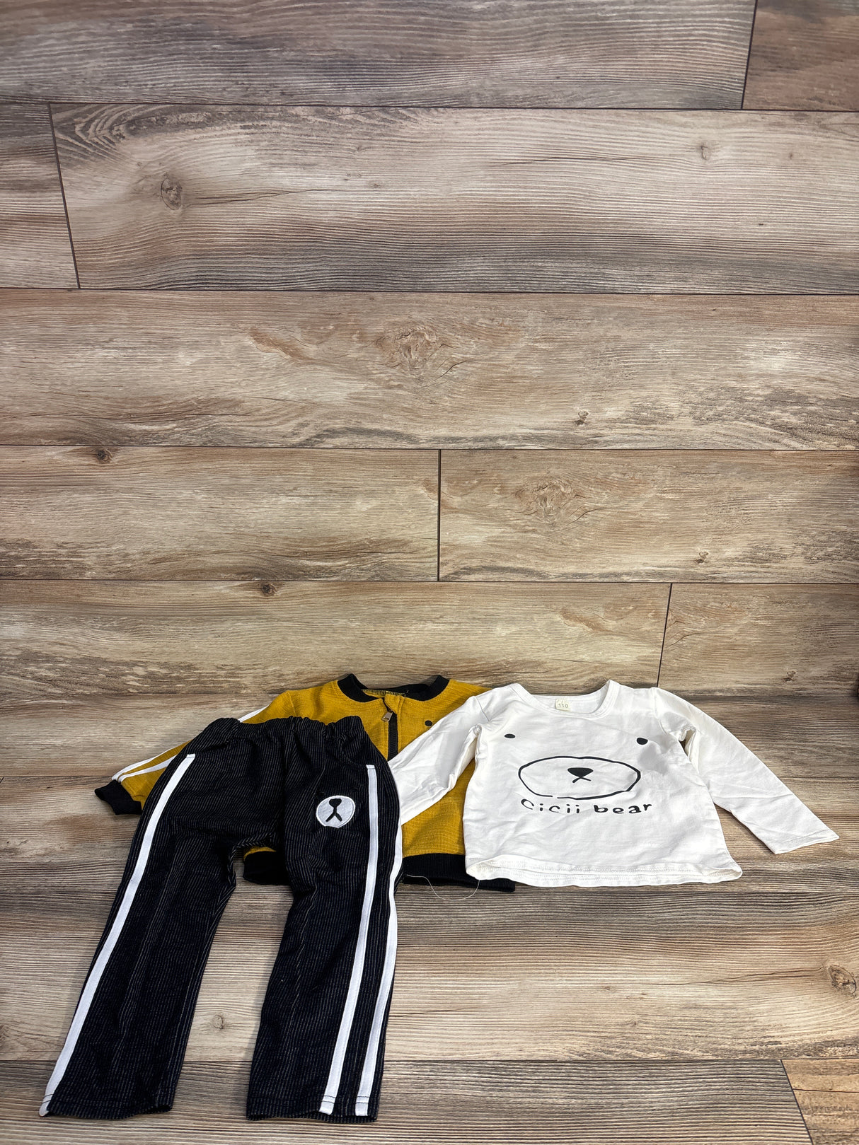 3pc Set Yellow sz 5T