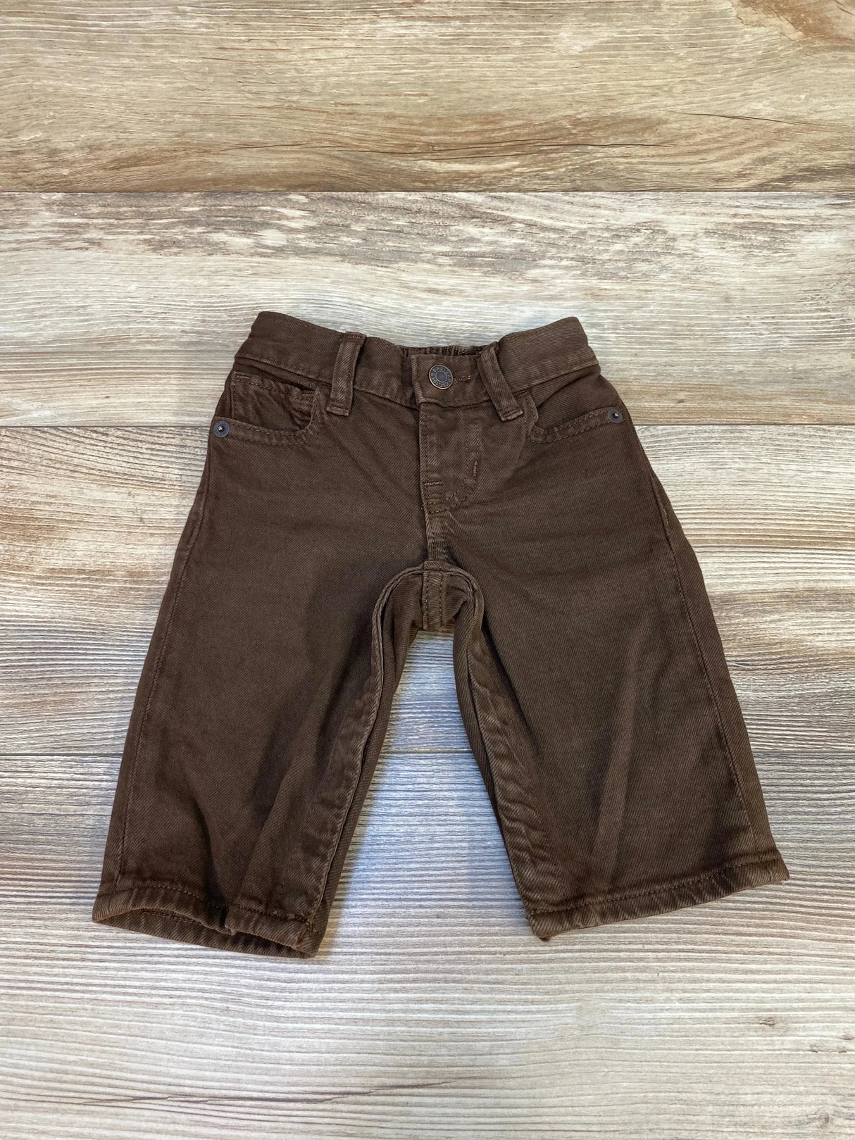 Baby Gap My First Loose Jeans Brown sz 3-6m