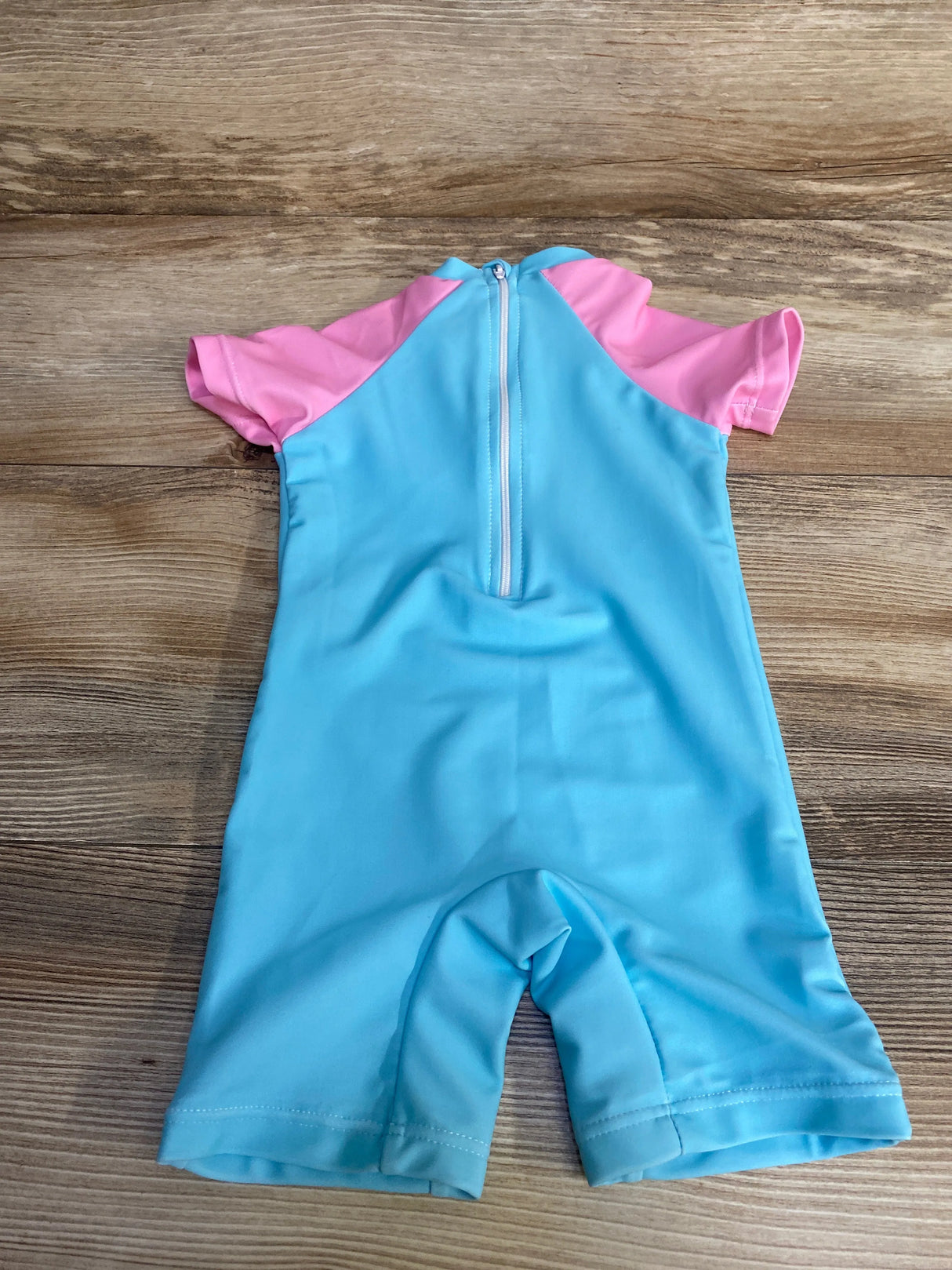 Shein Unicorn Rashguard Swimsuit Pink/Blue sz 9-12m