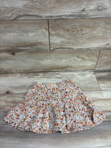 Little Co. Floral Pleated Skirt Ivory sz 3T