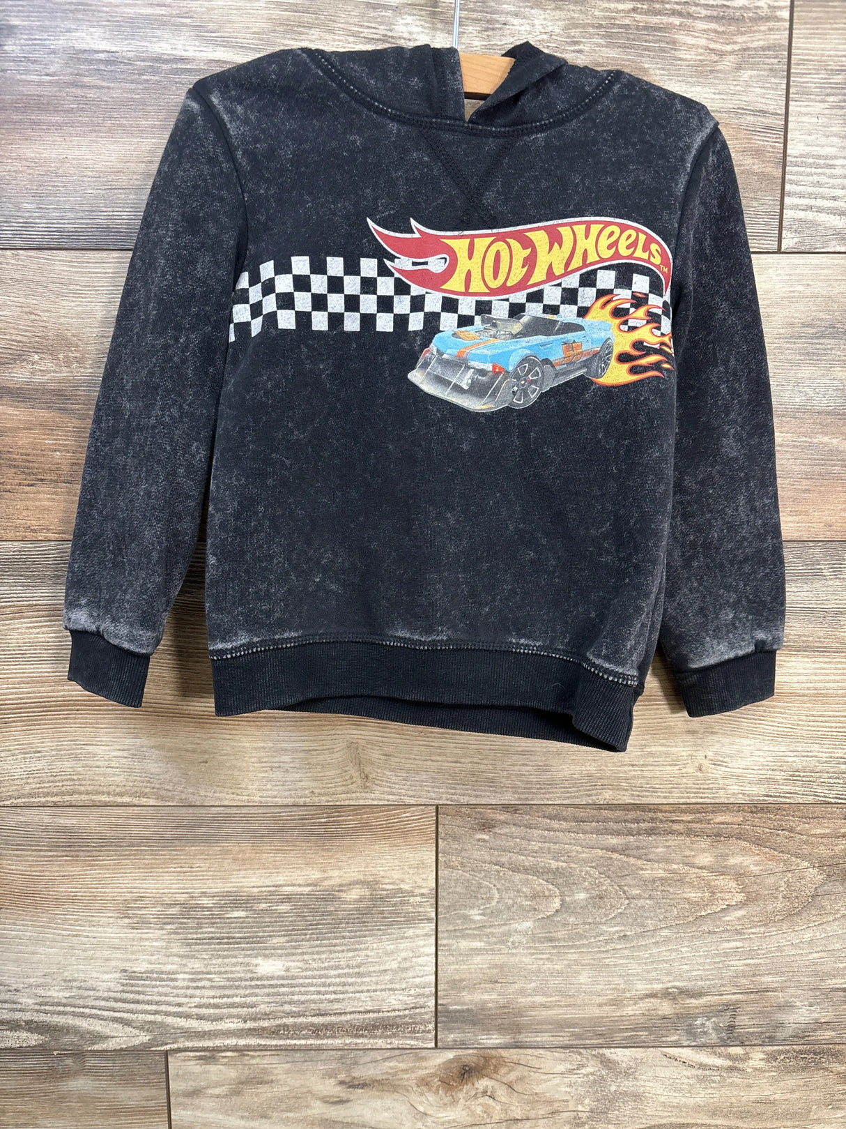 Hot Wheels Pull Over Hoodie Grey sz 4T