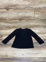 Long Sleeve Shirt Black sz 4T