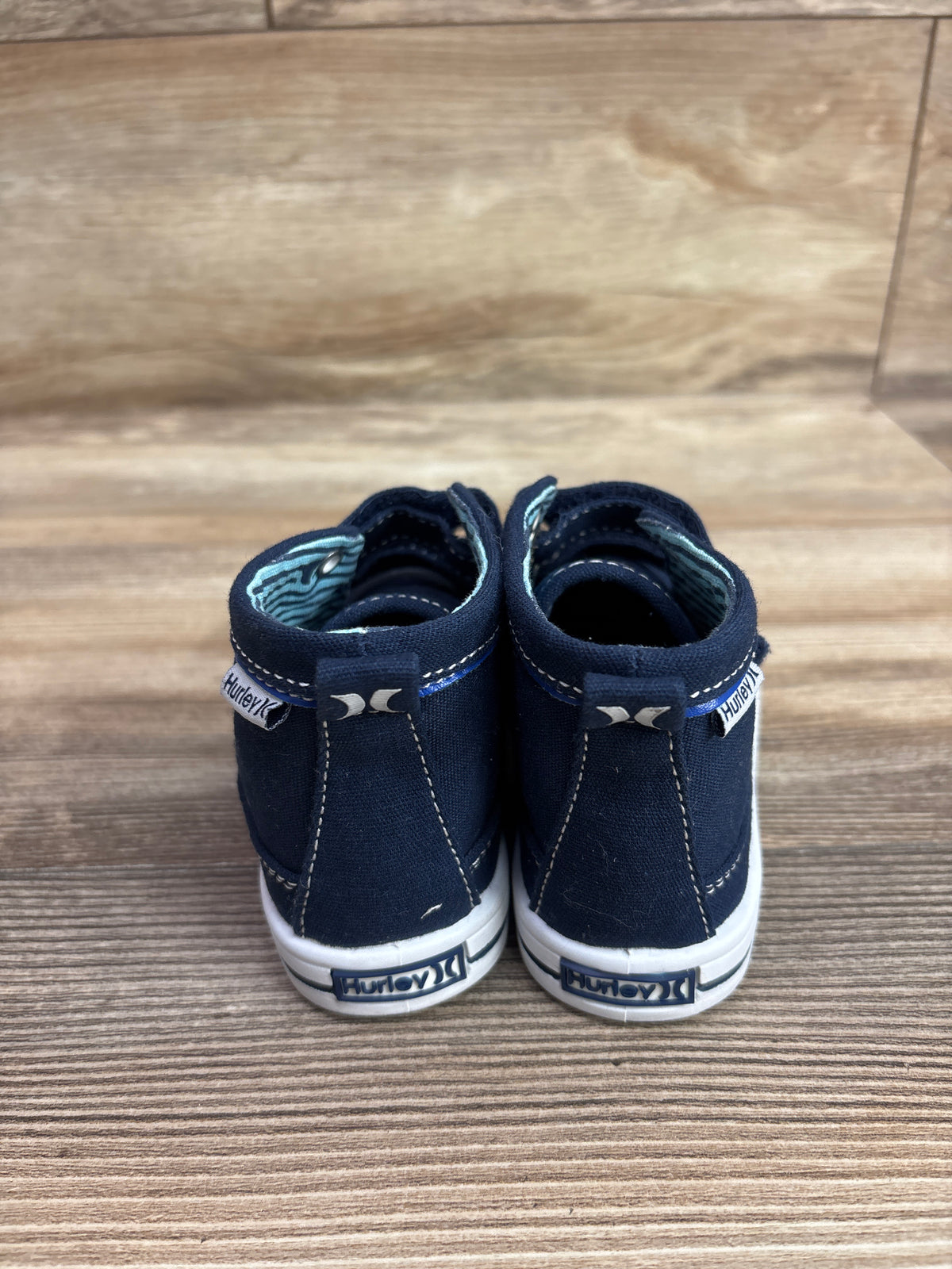 Hurley Tedd-T High Top Canvas Sneakers Blue sz 8c